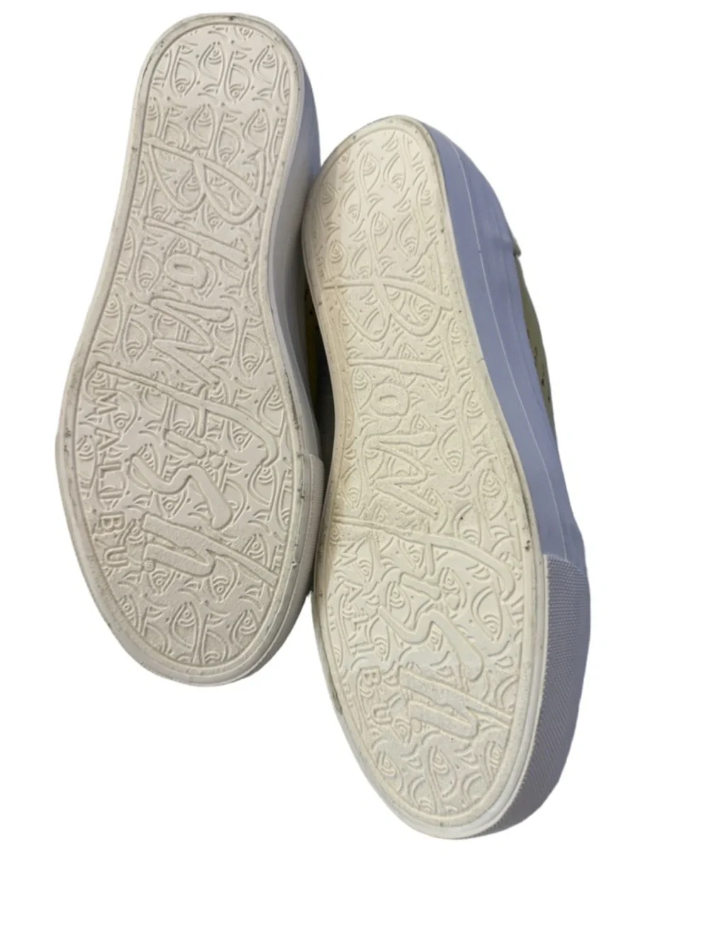 Blowfish Yellow Canvas Low-Top Sneakers